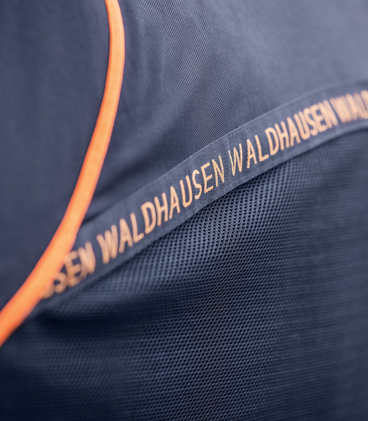 Waldhausen Cooler Fly-Summer Rug - Natt Blå/Orange 14