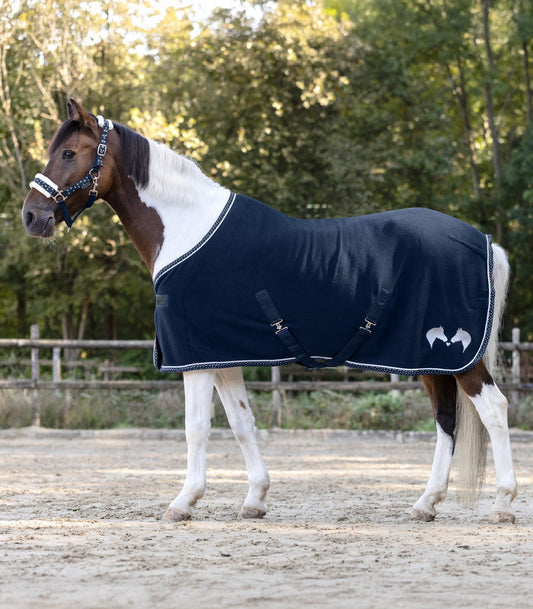 Waldhausen Lucky Fleece Tæppe - Nattens Blå 15