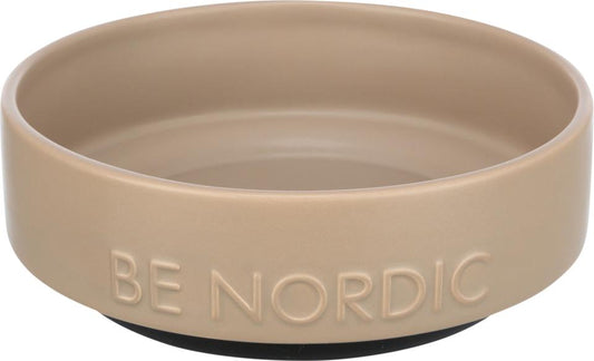 BE NORDIC skål, keramik/gummi
