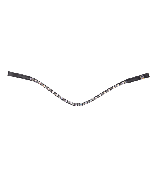 Waldhausen Waldhausen X-line Glam pandebånd, sort - Sort/Mor Af Perle-Grå 2