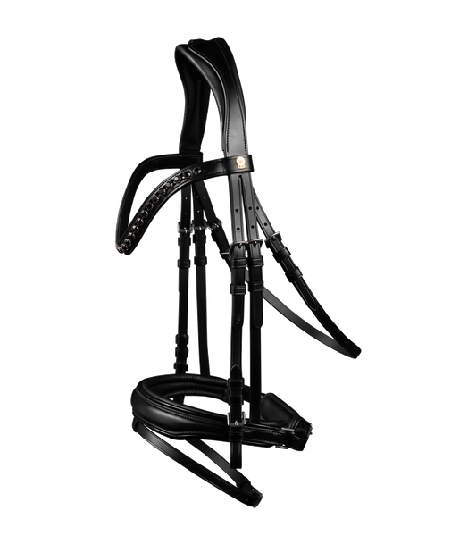 Waldhausen Waldhausen S-Line Patent Trense Blackshine - Sort 15