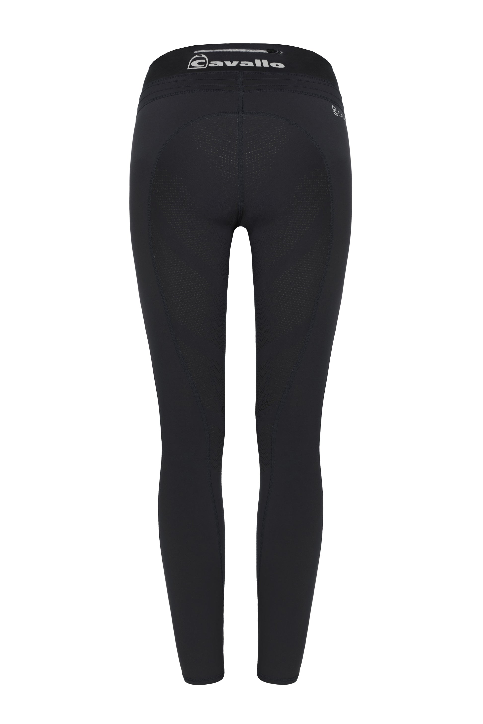 Cavallo Lin ridetights m. grip, sort 2