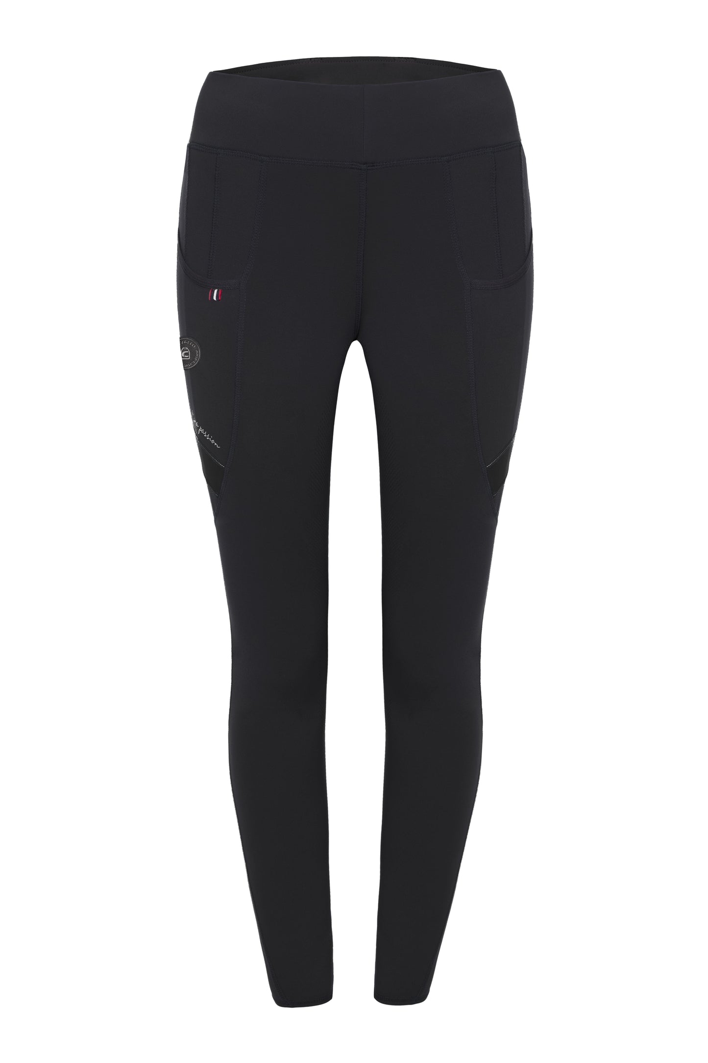 Cavallo Lin ridetights m. grip, sort 1