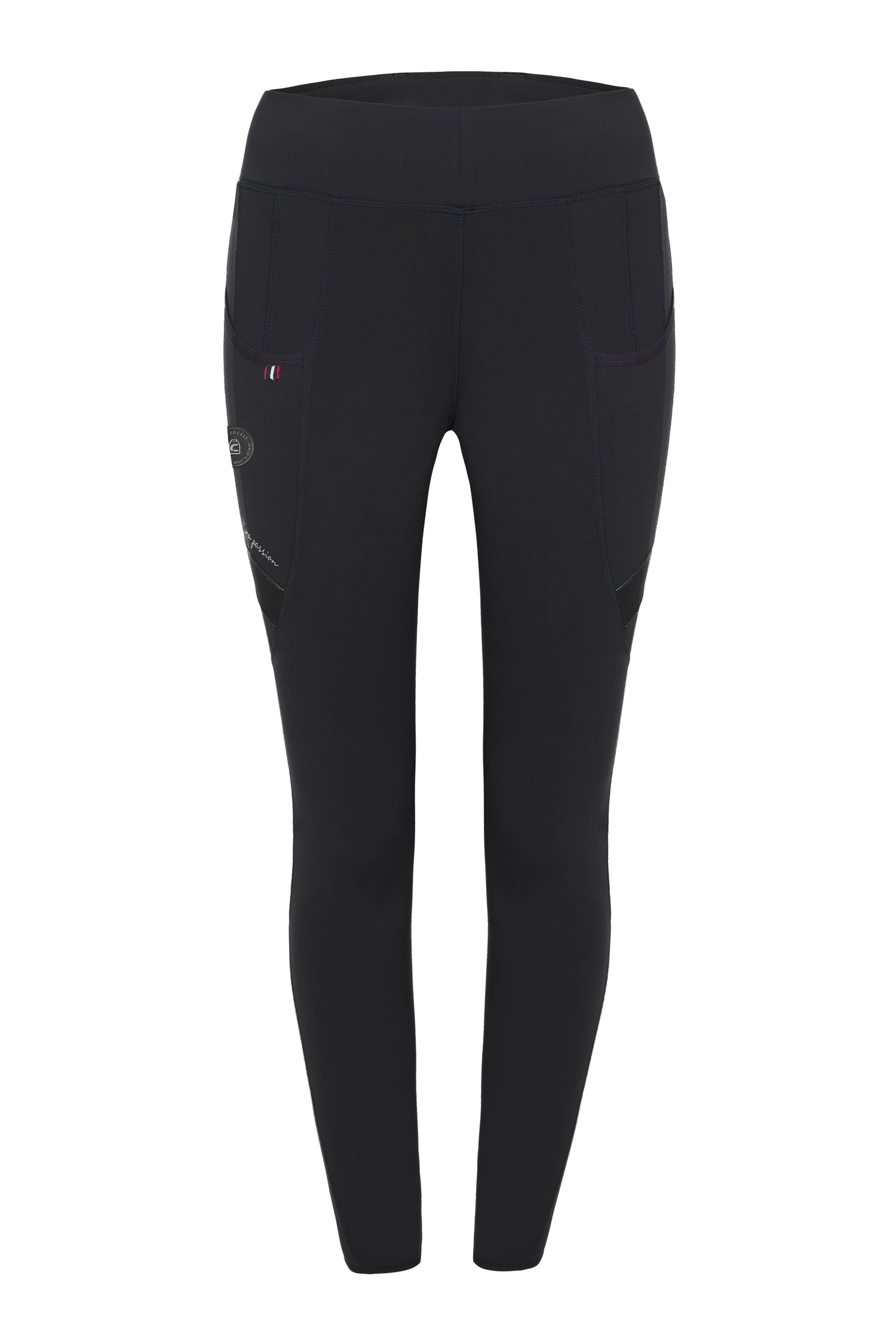 Cavallo Lin ridetights m. grip, sort 1