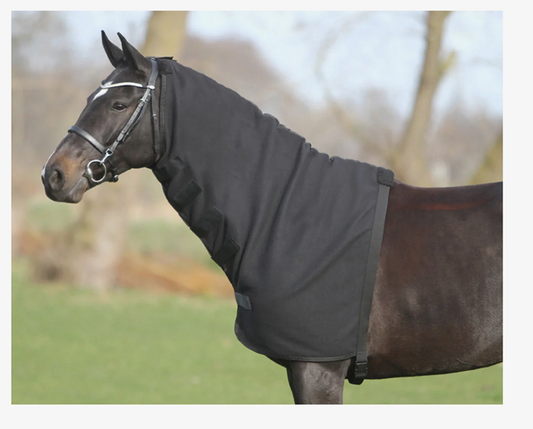 QHP- Fleece neck part - black