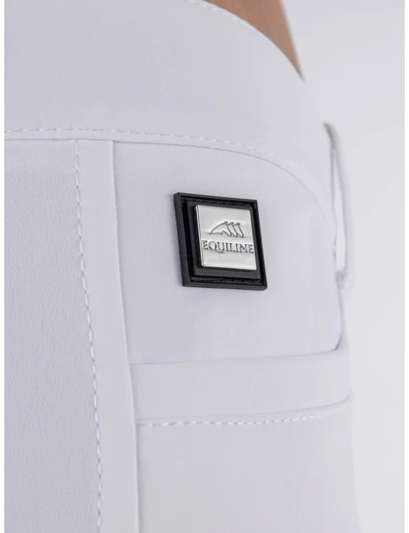 Equiline Ceriek full grip Ridebukser - Hvid