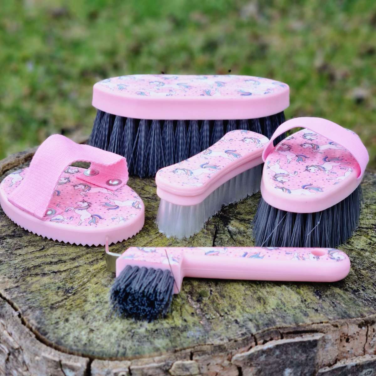 HorseGuard Kids Curry Comb gummistrigle 2