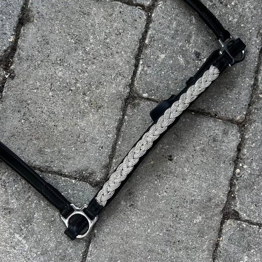 PH deluxe hannoveransk næserem silver braid