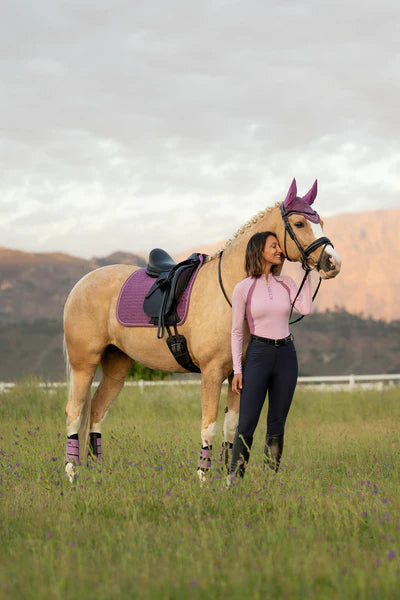 LeMieux Suede dressage Square SS26