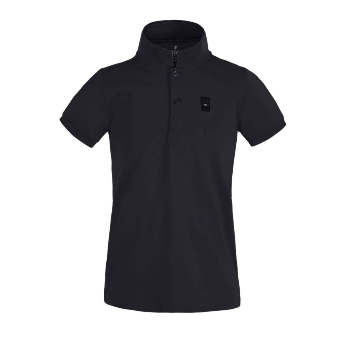 Kingsland Ales Tec Pique junior polotrøje - Navy. Str 122/128