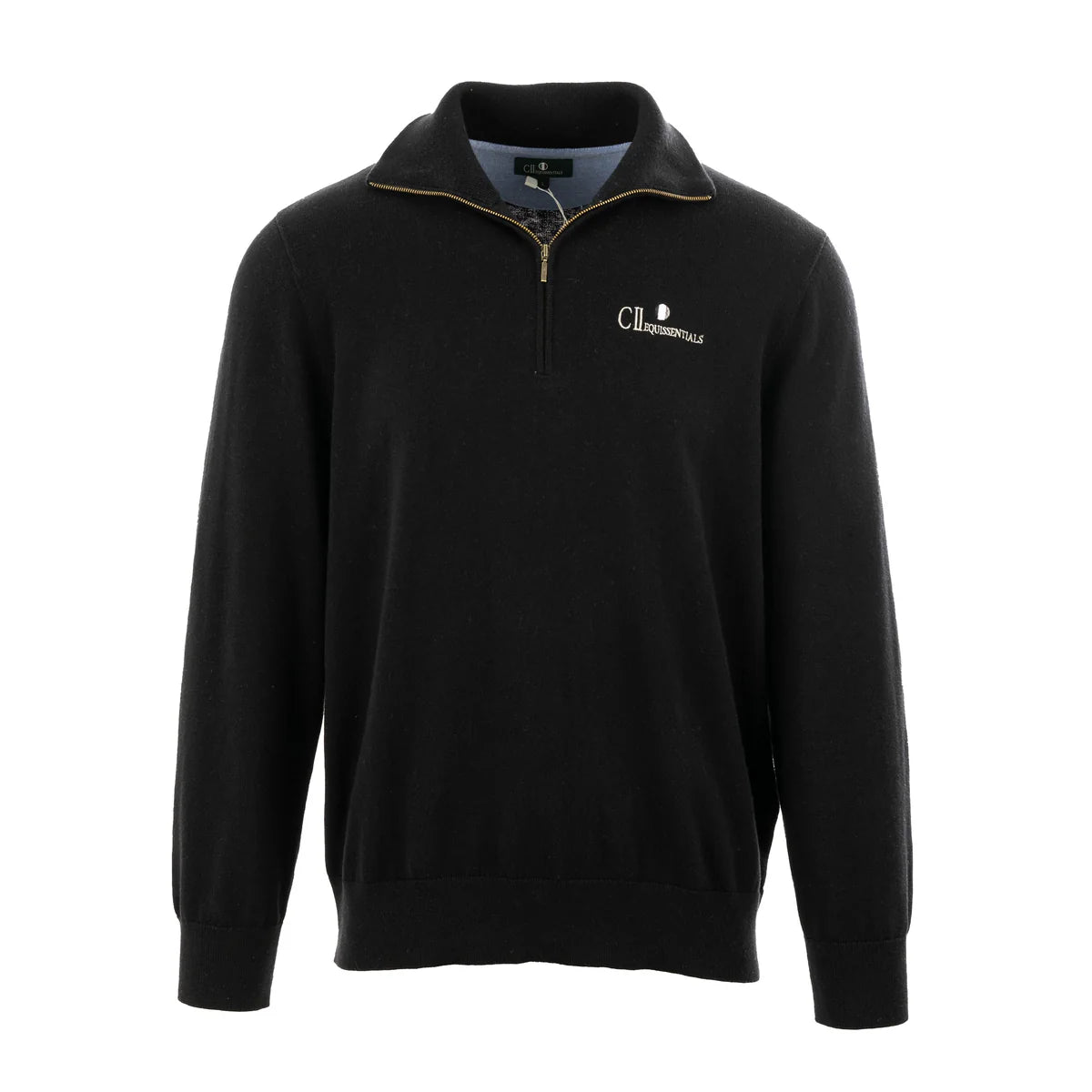 C2E LIVERMORE Longsleeved Zip Neck Pullover (flere farver)