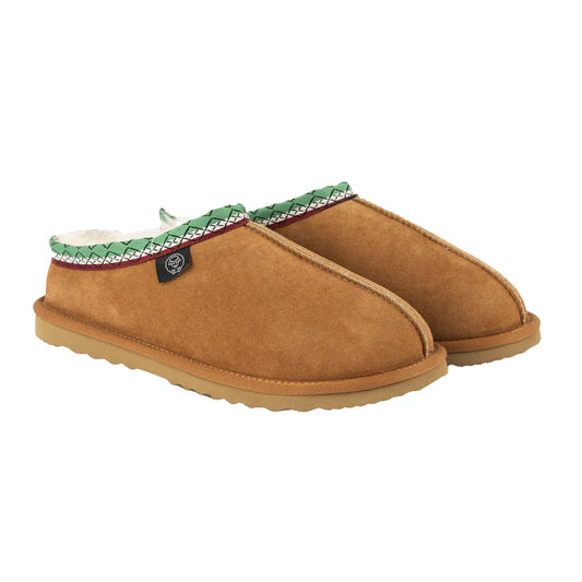 C2E LUCCA Unisex Sheep Leather Slippers