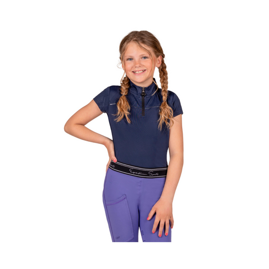 QHP Nyomi T-shirt børn - Navy