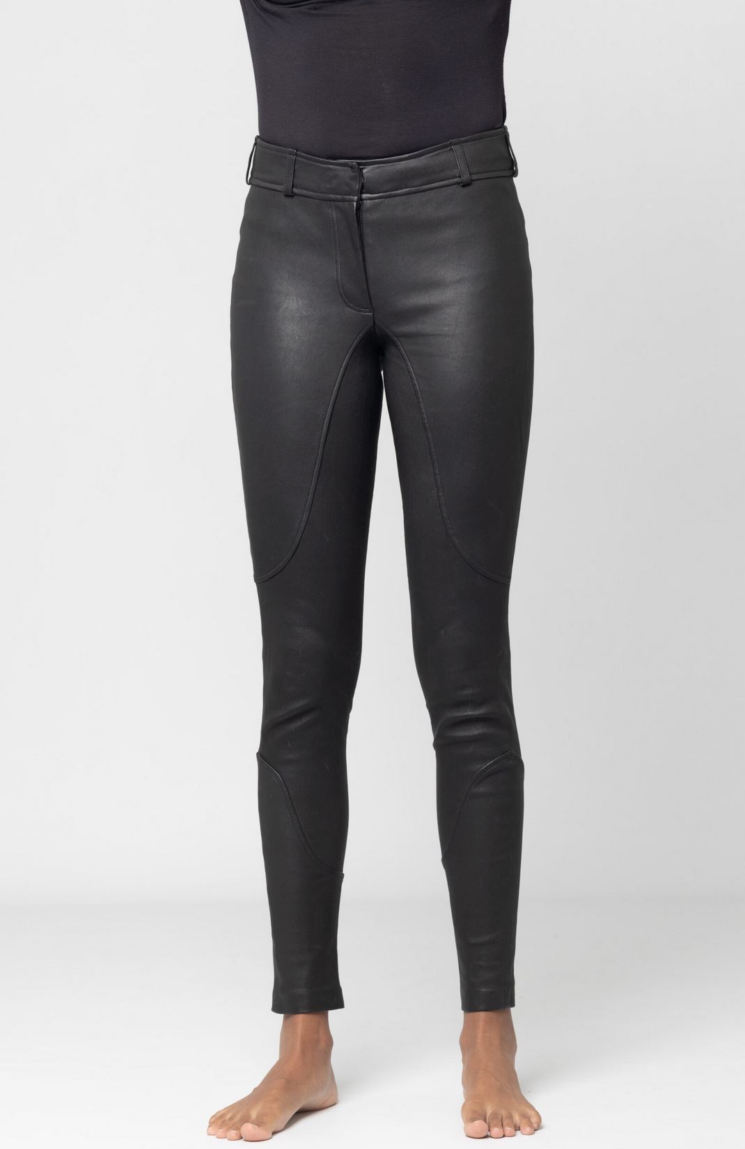 Northers læder ridebukser 38 sort