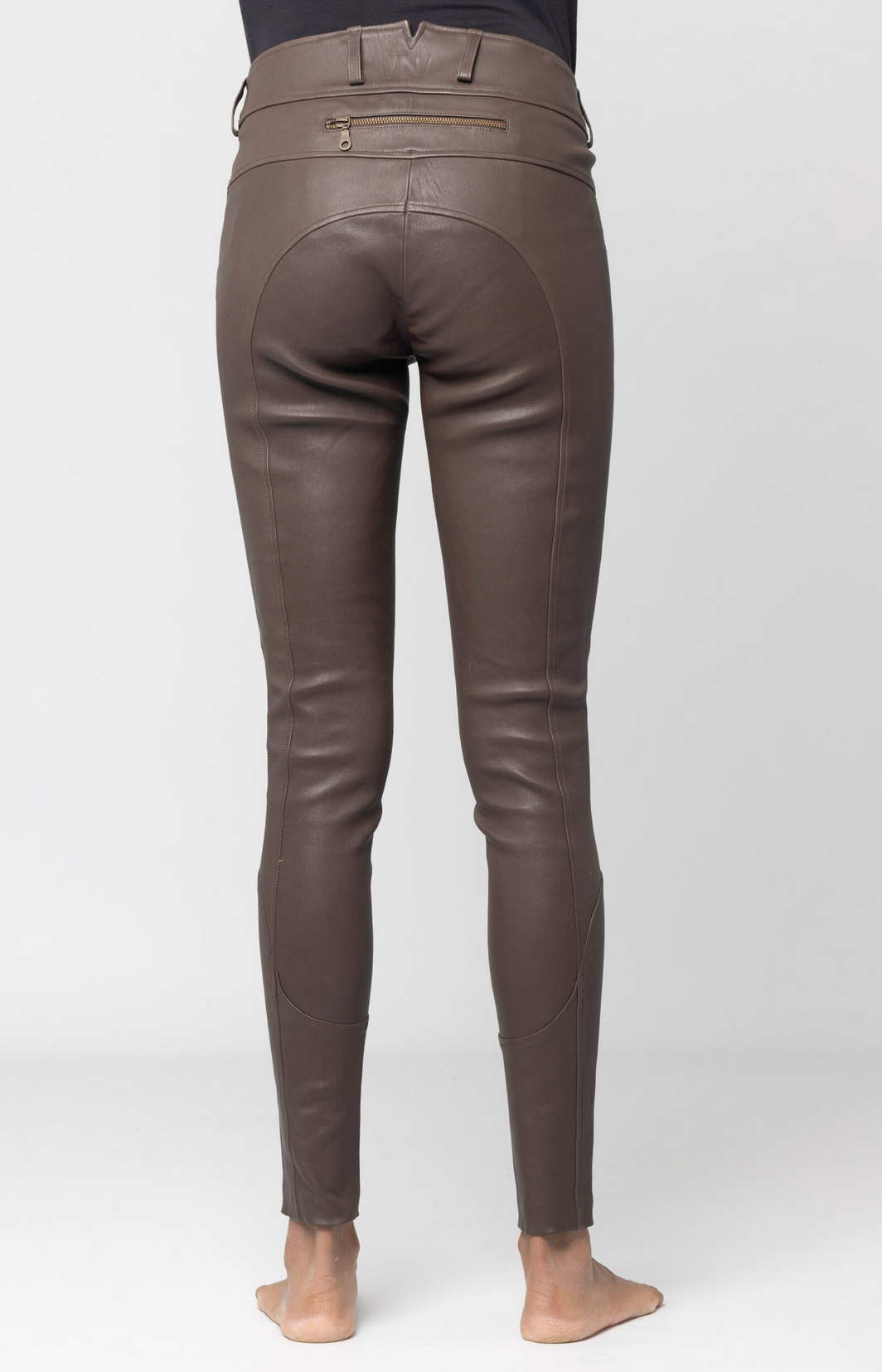 Northers læder ridebukser 38 Brun