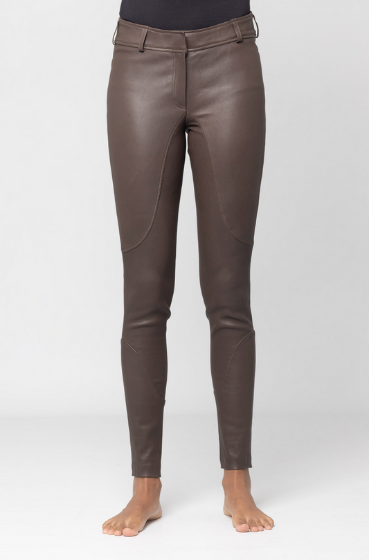 Northers læder ridebukser 38 Brun