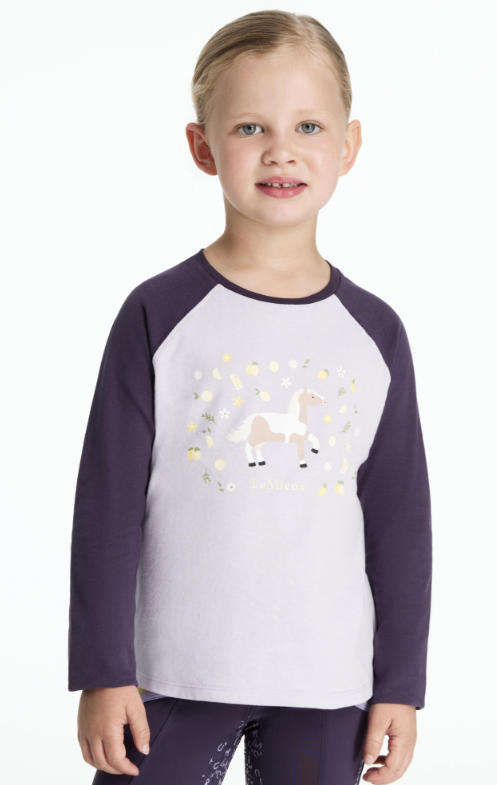LeMieux Mini - Langærmet t-shirt, Lilac