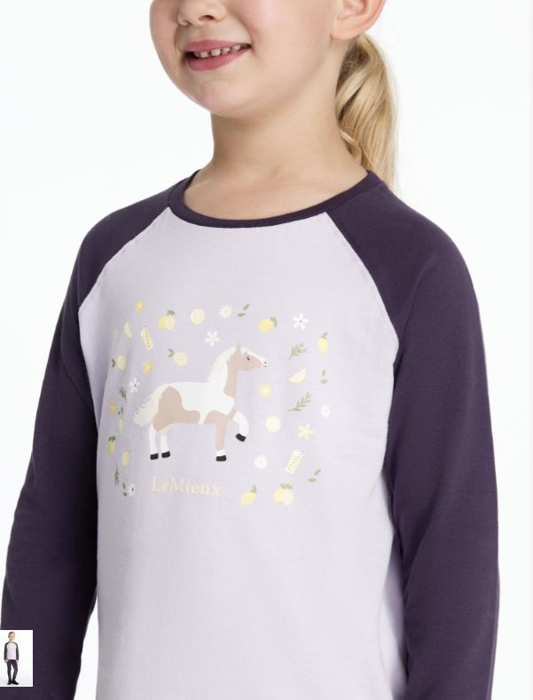 LeMieux Mini - Langærmet t-shirt, Lilac