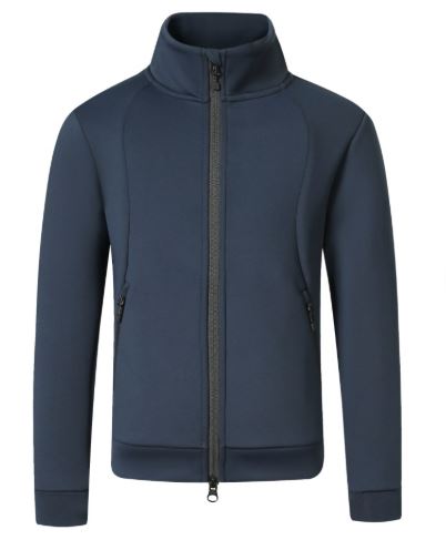 Covalliero Sweat Jacket, Children Dark Navy
