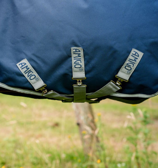 Amigo Bravo 12 Plus 250g dækken, navy/tianium grey & silver