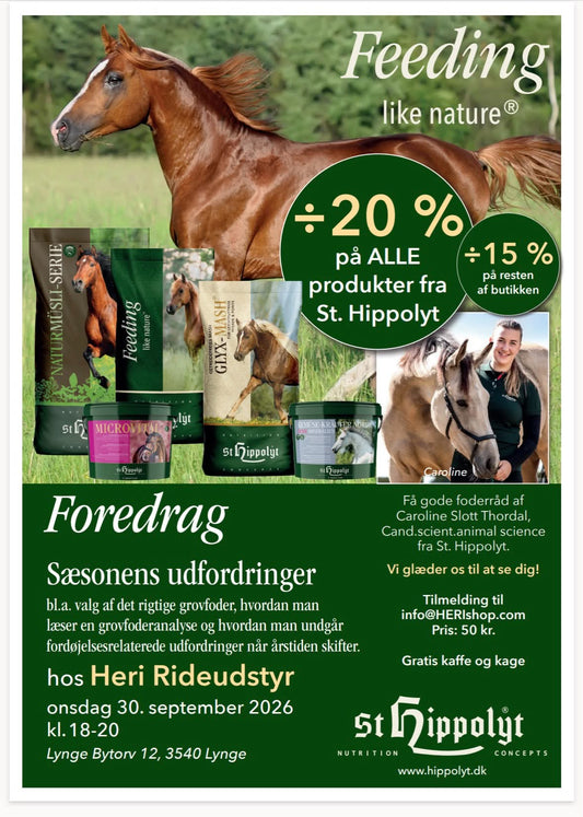 Event: Pelsskifte og foderbalance - hør om sæsonens udfordringer