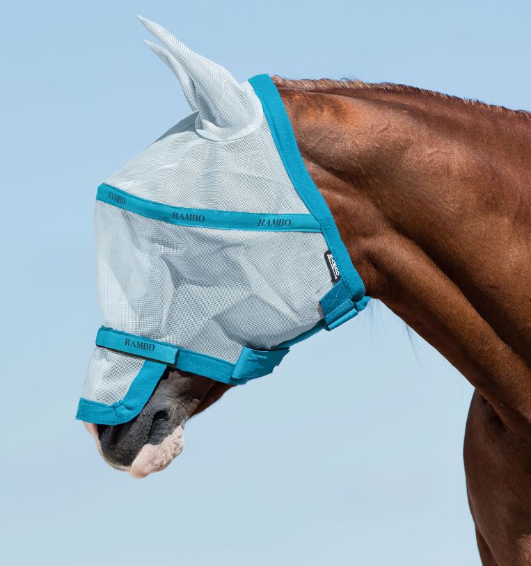 Rambo Fly Mask Plus - Flere Farver