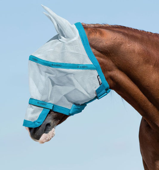 Rambo Fly Mask Plus - Flere Farver