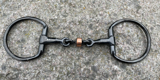 ARÍUS BLACK TITANIUM MUFFEBID 3 DELT MED KOBBERRULLE