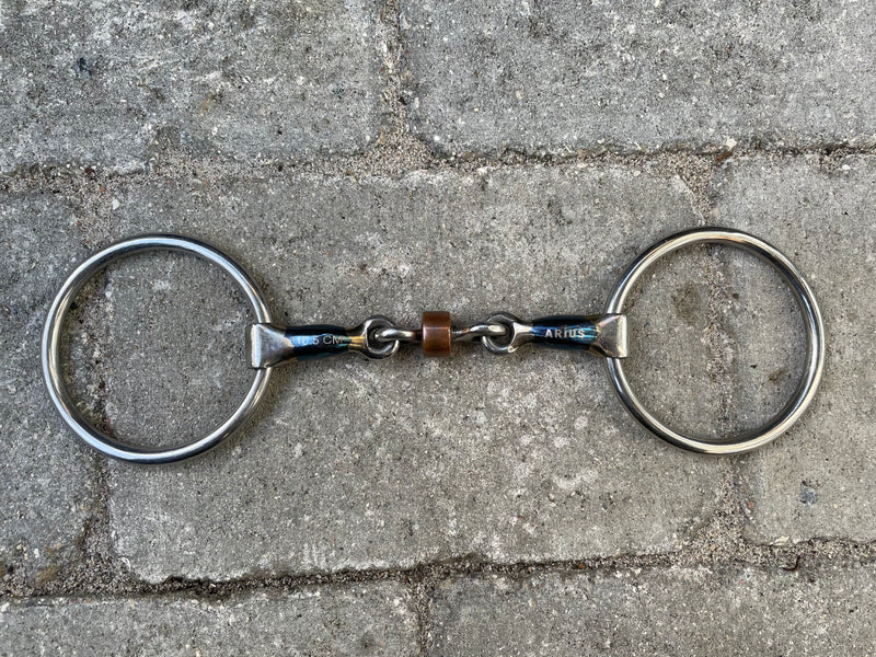 ARÍUS SWEET IRON BID 3 DELT MED KOBBERRULLE og løse ringe