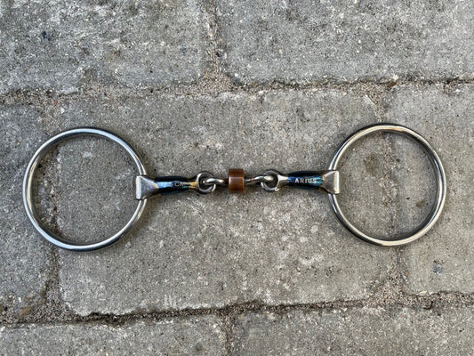 ARÍUS SWEET IRON BID 3 DELT MED KOBBERRULLE og løse ringe