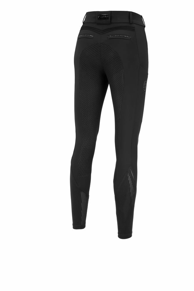 PIKEUR CEELINA Grid TexLeather Ridebukser
