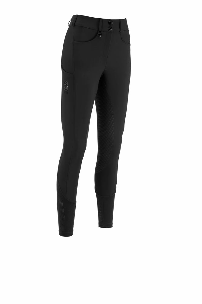 PIKEUR CEELINA Grid TexLeather Ridebukser