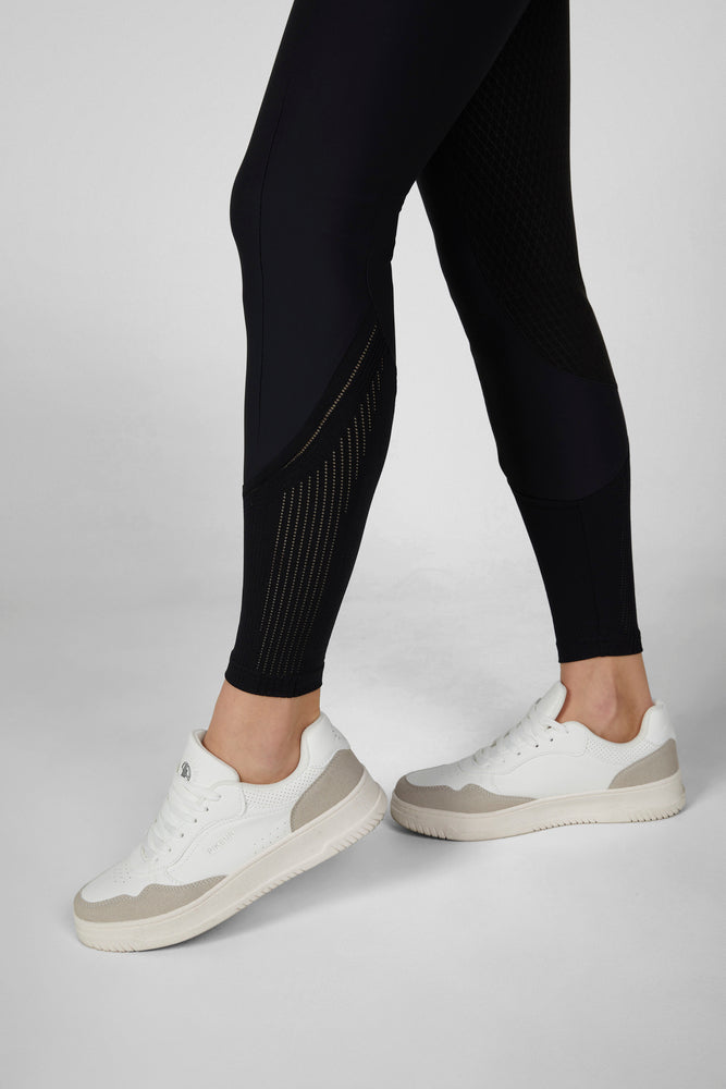PIKEUR CEELINA Grid TexLeather Ridebukser
